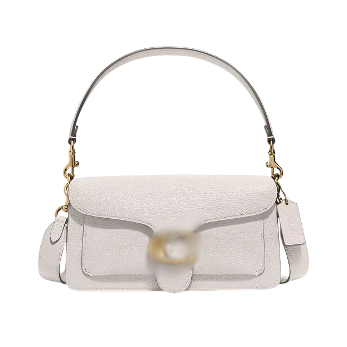 C Leather Shoulder Bag