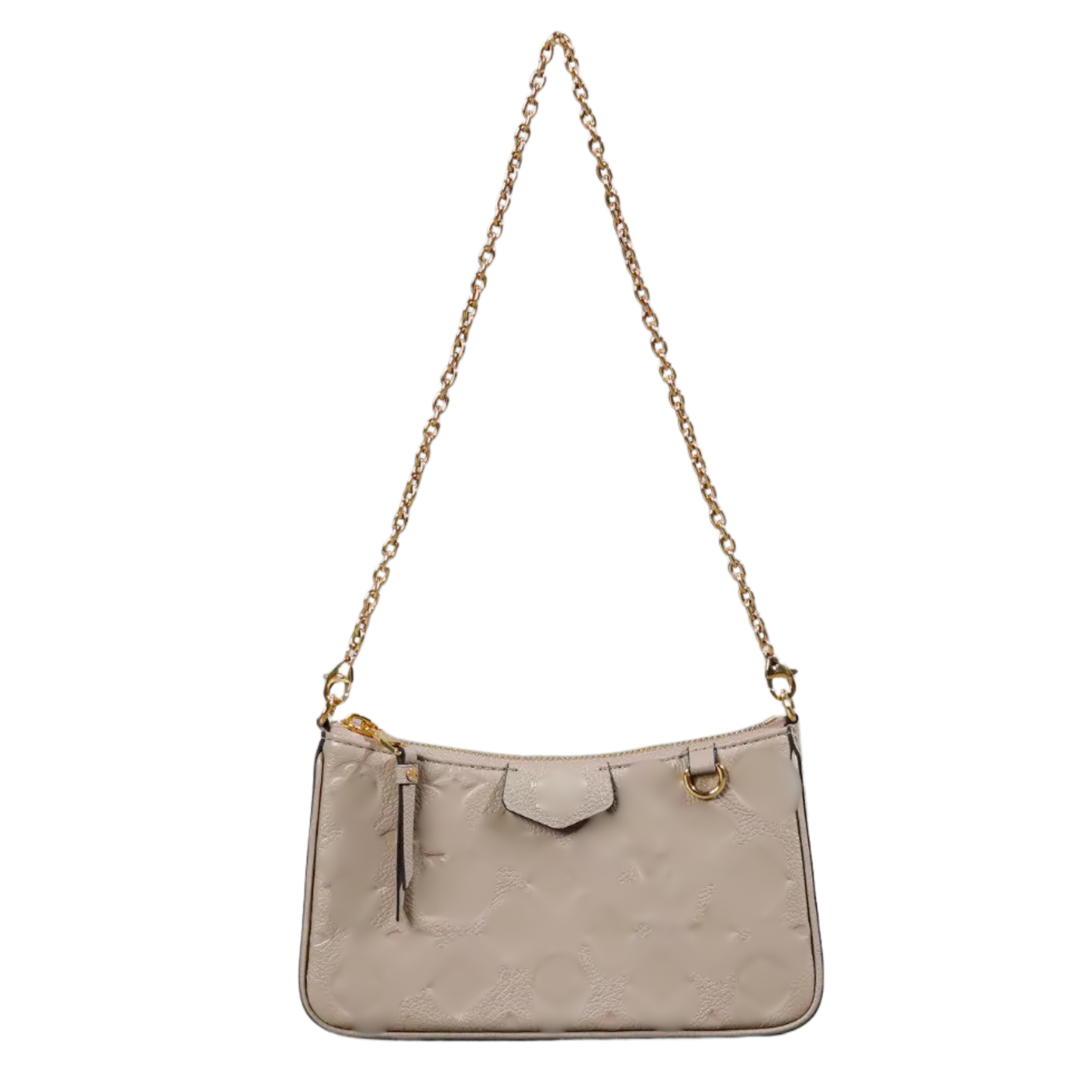 L Leather Pouch On Strap