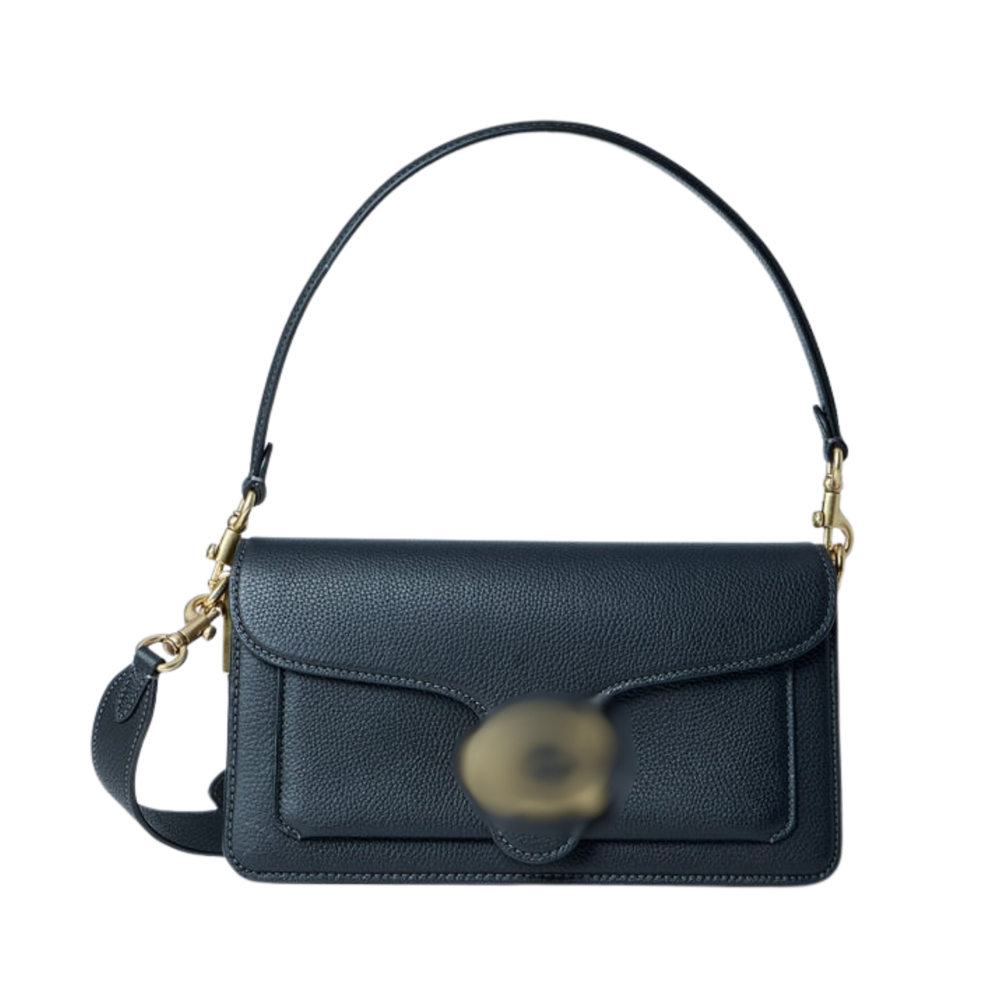 C Leather Shoulder Bag