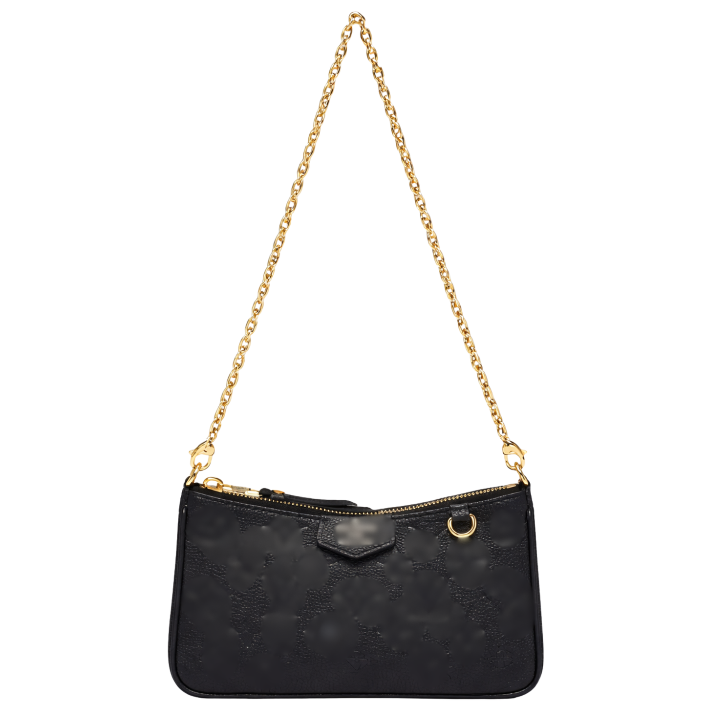 L Leather Pouch On Strap