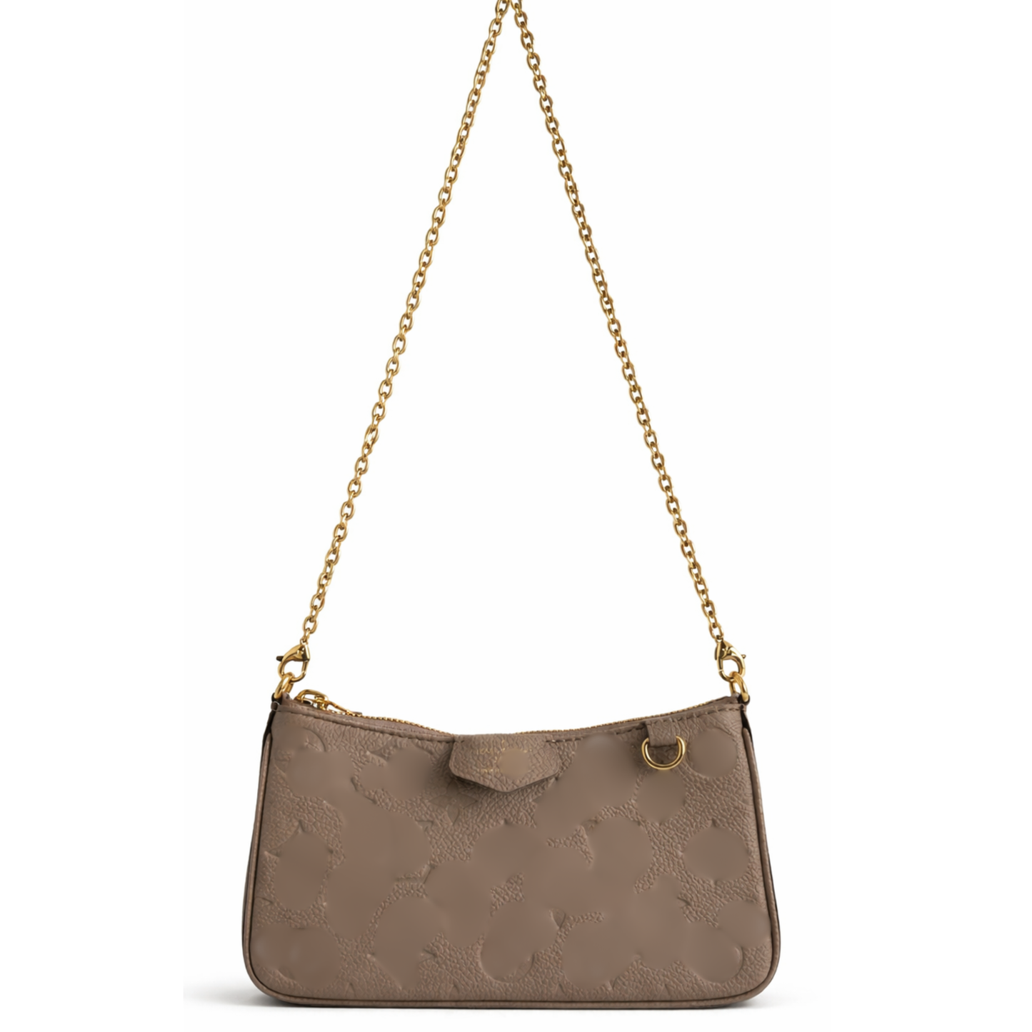 L Leather Pouch On Strap
